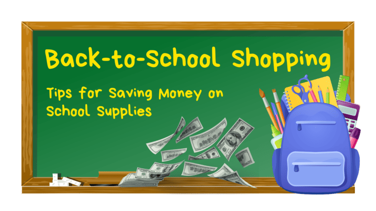 Save Money on Back to School Supplies