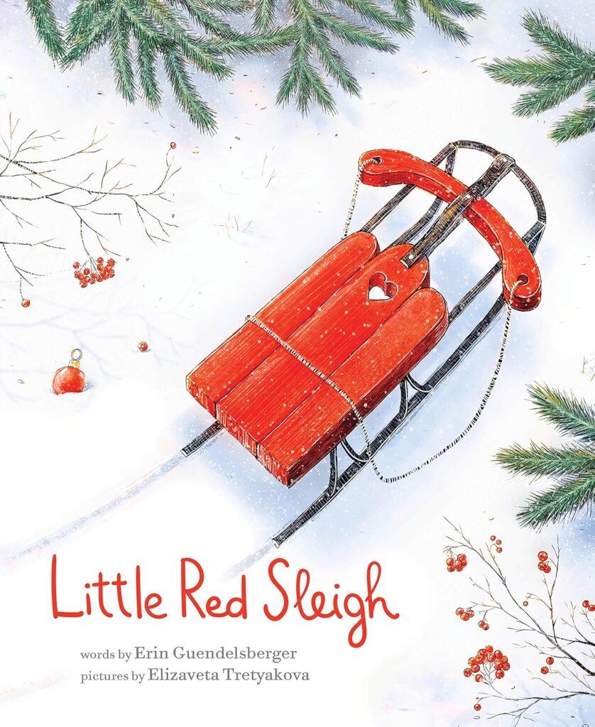 Little Red Sleigh https://amzn.to/4fGD2Zu