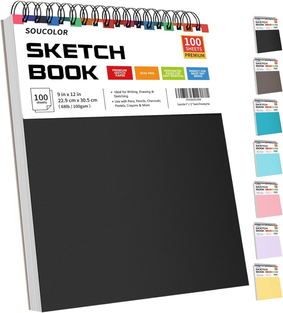 Sketch book https://amzn.to/49u9Ylr