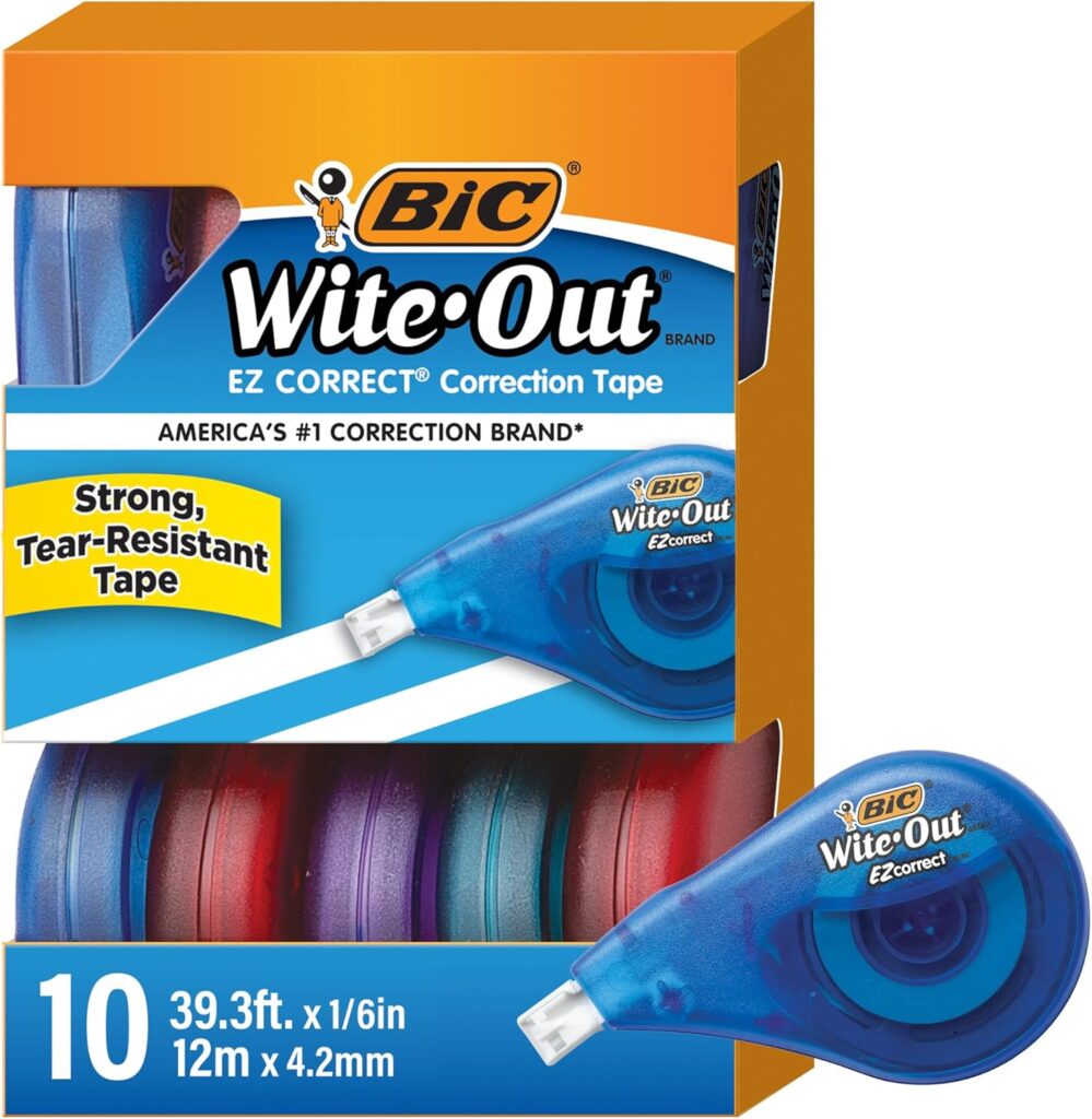 Bic Wite Out https://amzn.to/4lBzgTy